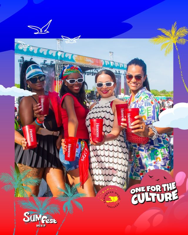 One for the Culture’ with Sumfest Mizik and @hennessyus 🥃🌟 Celebrating Caribbean rhythms and rich flavors! 🌴🎶 #SumfestMizik2024 #CaribbeanCommunity #BiggerThanUs #FromHaitiToMiami #UltimateCaribbeanFestival #MiamiFL #HistoricVirginiaKeyBeachPark