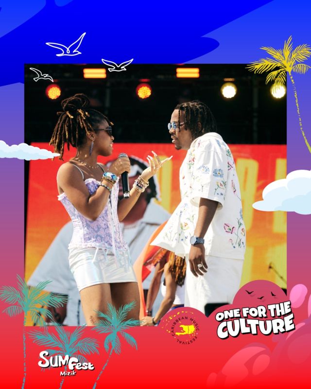 ‘One for the Culture’ Series continues 🔥 Tafa Mi Soleil and Trouble Boy Hitmaker took the stage together at Sumfest Mizik 2024, delivering an epic performance that celebrated our vibrant culture! 🎤💥#SumfestMizik2024 #CaribbeanCommunity #BiggerThanUs #FromHaitiToMiami #UltimateCaribbeanFestival #MiamiFL #HistoricVirginiaKeyBeachPark